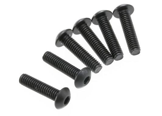 TRAXXAS 4x16mm Hex Drive Button Head Screws 6pcs - 3933