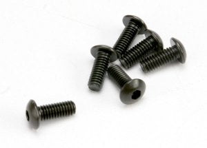 TRAXXAS 4x10mm Hex Drive Button Head Screws 6pcs - 3936