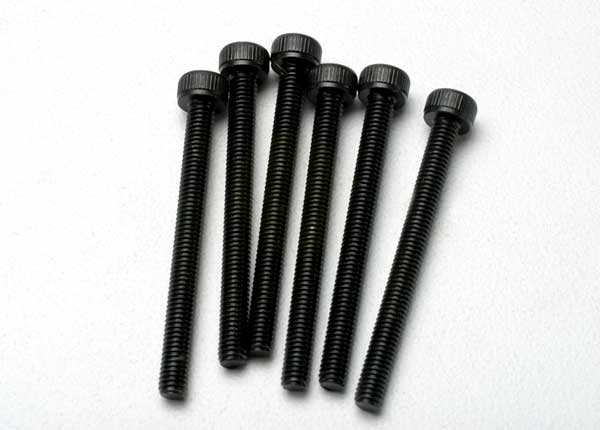 TRAXXAS 3x32mm Hex Drive Cap Head Screws 6pcs - 3964