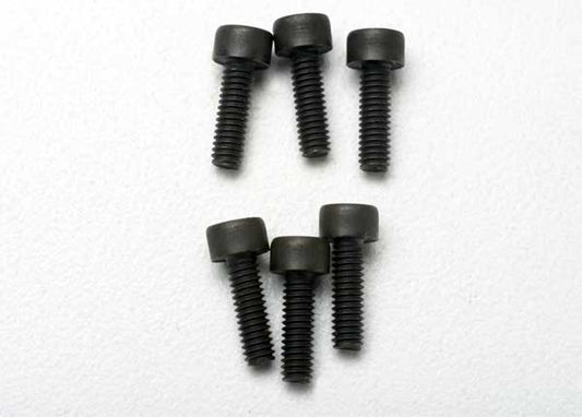 TRAXXAS 2.5x8mm Hex Drive Cap Head Screws 6pcs - 3965