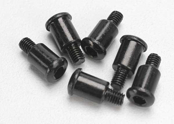 TRAXXAS 3x10mm Hex Drive Shouldered Button Head Screws NO Loctite 6pcs - 3967