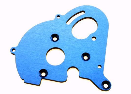 TRAXXAS Motor Plate for Dual to Single Motor Blue Aluminium - 3997X