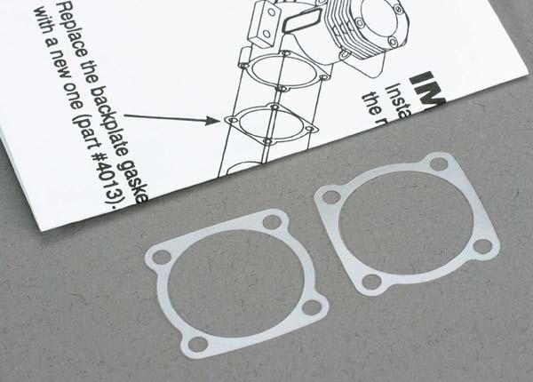 TRAXXAS Backplate Gasket suit Pro.15 Engine 2pcs - 4013