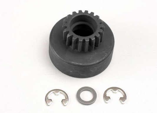 TRAXXAS 18T 32P Clutch Bell w/ E-Clips - 4118