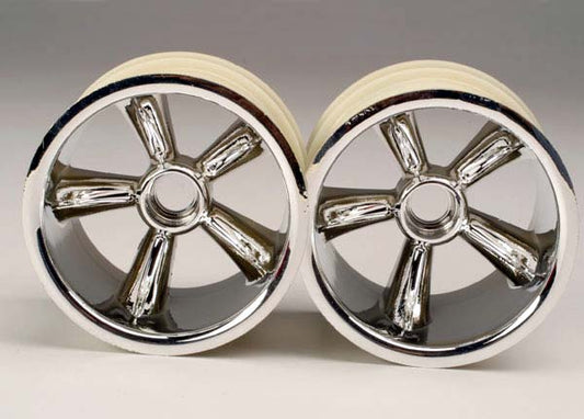 TRAXXAS Pro-Star Chrome Wheels Front 2pcs - 4174