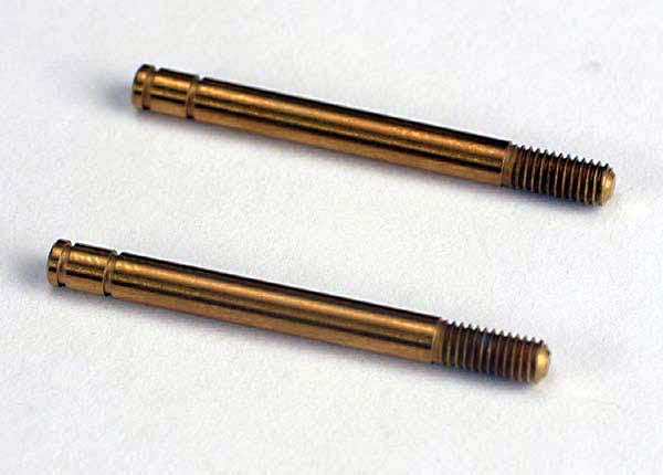 TRAXXAS 32mm TiN Shock Shafts Rear 2pcs - 4262T