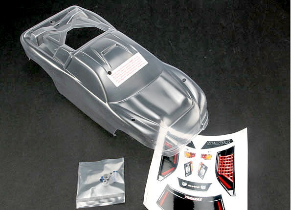 TRAXXAS Clear Body New Style suit Nitro Rustler - 4412