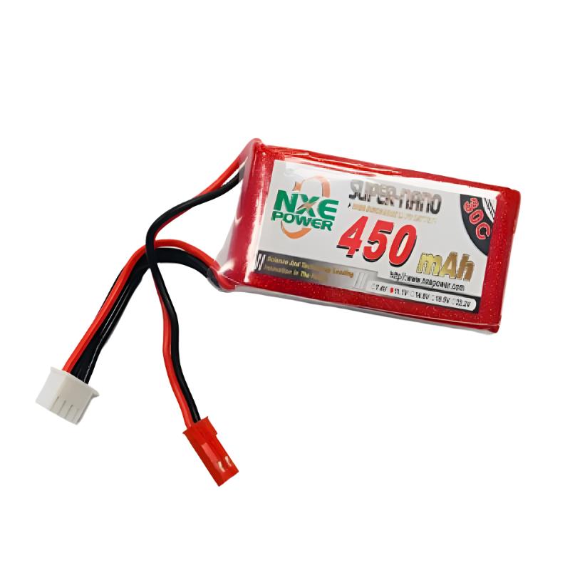 NXE 450mah 11.1v 30c Lipo Battery SC JST - 450SC303SJST