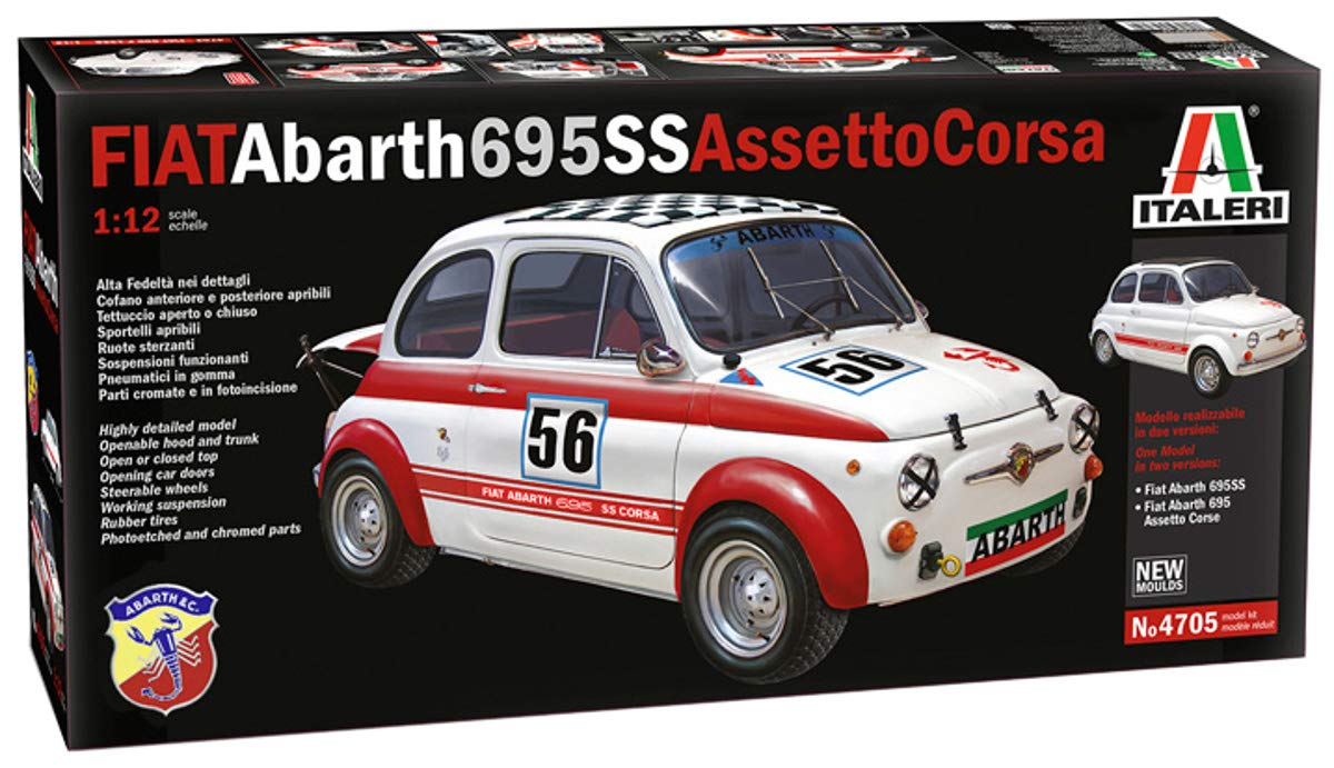 ITALERI Fiat Abarth 695 SS 1:12 - 4705S