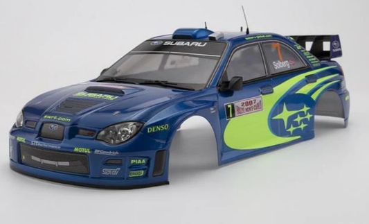 KILLERBODY Subaru Impreza WRC 2007 Painted Bodyshell 190mmW 257mmWB - KB48762