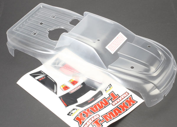 TRAXXAS Clear Body Shell suit T-Maxx 3.3 LWB - 4921