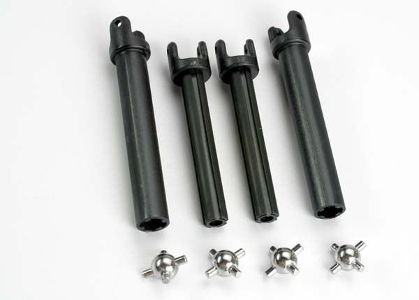 TRAXXAS Half Shaft Set Long w/ Cross Pins 4pcs/ea - 4951X