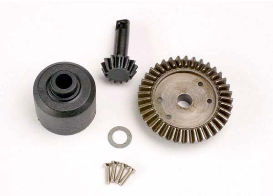 TRAXXAS Diff 37T Ring Gear & 13T Pinion w/ Carrier - 4981