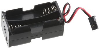 TORNADO 4x AA Battery Box w/ Black JST Plug  - TRC-1202-2