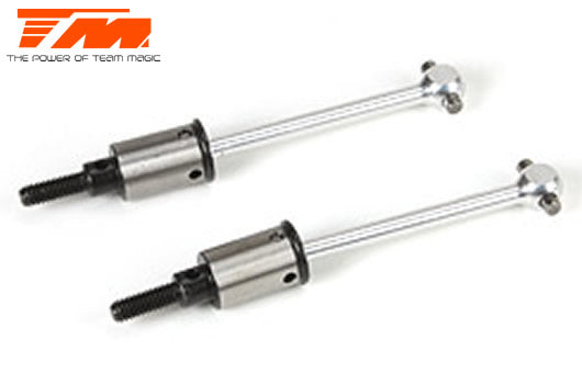 TEAM MAGIC E4D Fr/Rr CV Driveshaft 2pc - TM503303