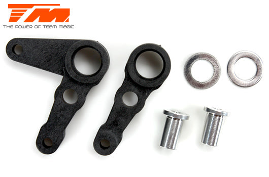 TEAM MAGIC E4D MF Steering Arm Set - TM503351