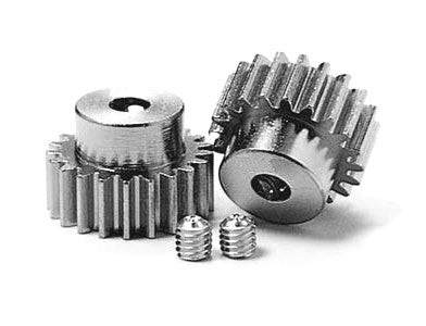 Tamiya 20T, 21T 0.6P Pinion Gears - T50356