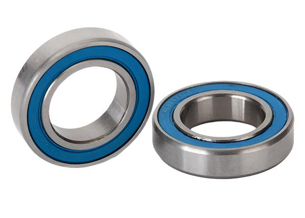 TRAXXAS 12x21x5mm Blue Rubber Sealed Bearings 2pcs - 5101