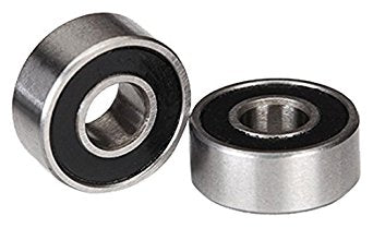 TRAXXAS 4x10x4mm Black Rubber Sealed Bearings 2pcs - 5104A