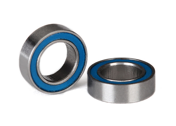 TRAXXAS 6x10x3mm Blue Rubber Sealed Bearings 2pcs - 5105