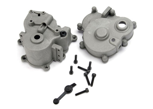 TRAXXAS Gearbox Halves Grey - 5181