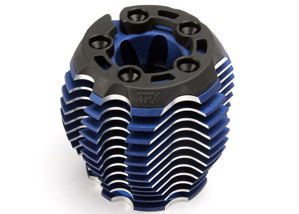 TRAXXAS TRX 3.3 Cooling Head Powertune Blue Aluminium - 5238R