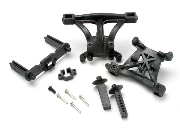 TRAXXAS Body Mounts Fr & Rr w/ Posts - 5314