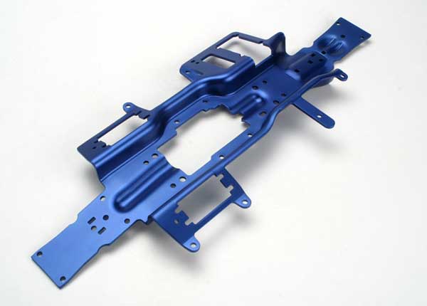 TRAXXAS Chassis Short Blue Aluminium suit Revo 3.3 - 5322