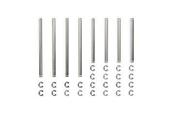 TAMIYA TL01/M03 Steel Suspension Shaft Set with Circlips - T53301