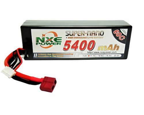 NXE 5400mah 11.1v 60c Lipo Battery HC Deans - 5400HC603SDEAN