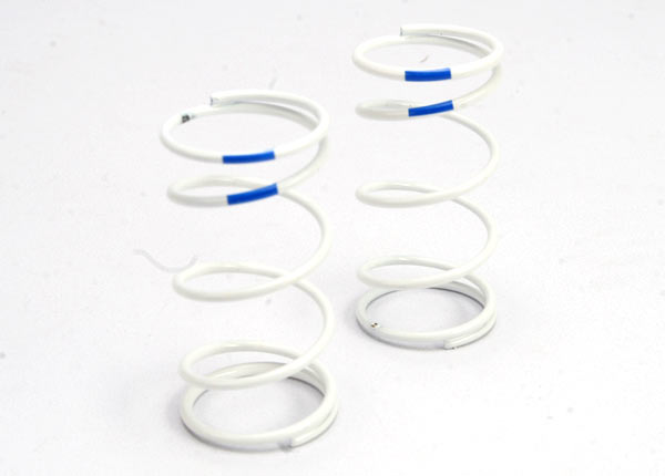 TRAXXAS GTR Shock Springs 1.6 Blue Rate White Finish 2pcs - 5434