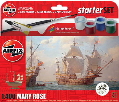 AIRFIX Mary Rose Small Starter Set 1:400 - A55114A