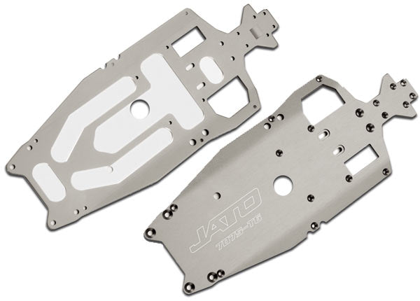 TRAXXAS Chassis 7075-T6 3mm Titanium Aluminium - 5522X