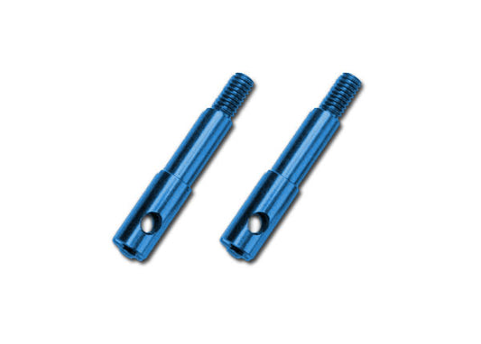 TRAXXAS Front Wheel Spindles Blue Aluminium 2pcs - 5537X