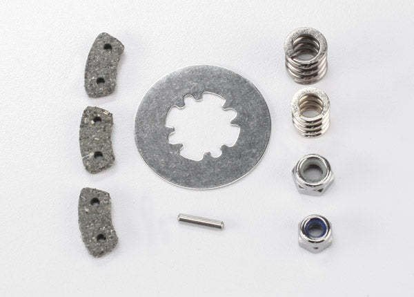 TRAXXAS Slipper Clutch Rebuild Set w/ Fibre Pads, Disc, Spring & Nut - 5552X