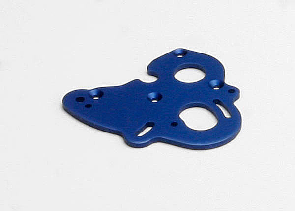 TRAXXAS Twin Motor Plate Blue Aluminium - 5690