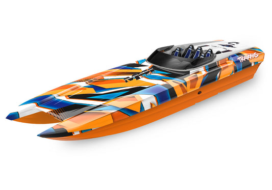 TRAXXAS DCB M41 WIDEBODY CATAMARAN Orange R - 57046-4ORNGR