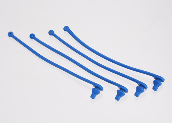 TRAXXAS Body Clip Retainer Blue 4pcs - 5751