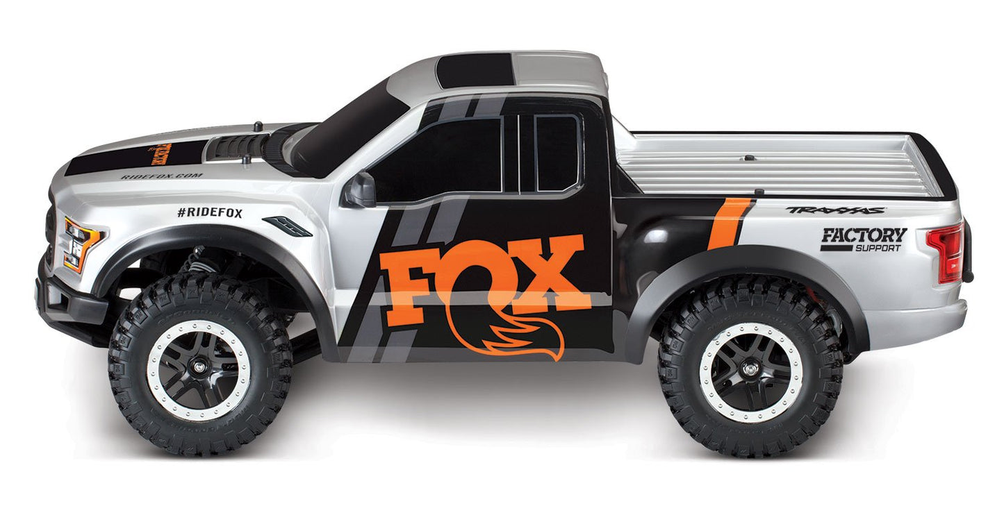 TRAXXAS Ford F-150 Raptor 2wd Fox Sports Short Course Truck w/ Brushed Motor, Battery & Charger - 58094-1FOX