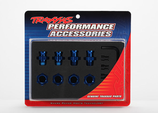 TRAXXAS 17MM 2WD HEX CONVERSION SET 2xSHORT 2xLONG - 5853X