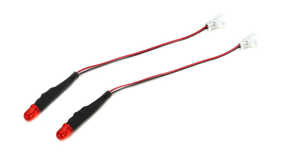 E-FLITE Red Solid LEDs suit Universal Light kit 2pcs - EFLA601