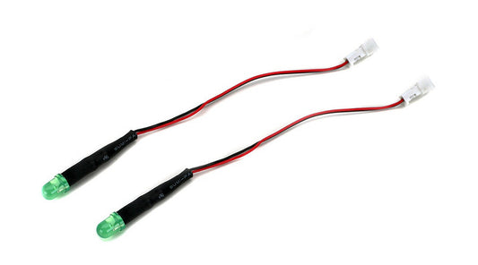 E-FLITE Green Solid LEDs suit Universal Light Kit 2pcs - EFLA604