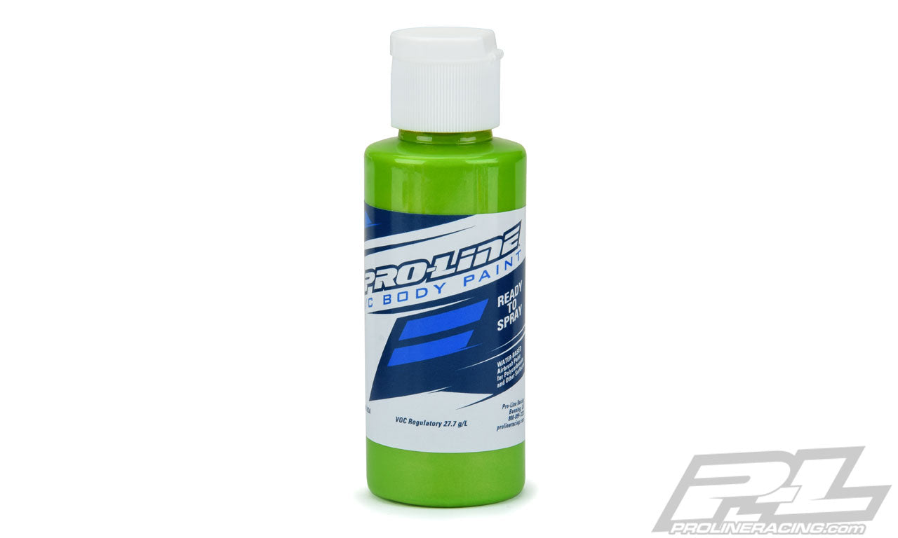 PROLINE Pearl Lime Green Lexan Body Paint 60ml - PRO632702