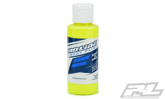 PROLINE Fluorescent Yellow Lexan Body Paint 60ml - PRO632802