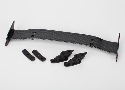 TRAXXAS Rear Wing Exo-Carbon w/ Mounts - 6414G