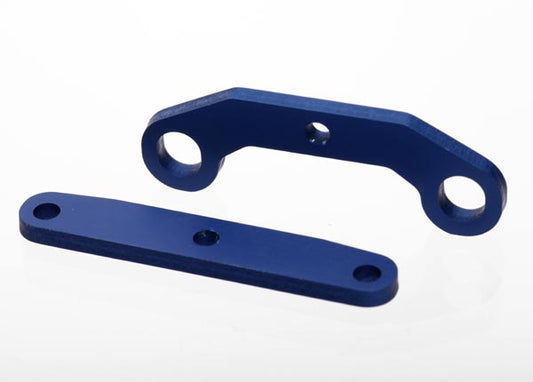 TRAXXAS Bulkhead Tie Bars Fr & Rr Blue Aluminium - 6423