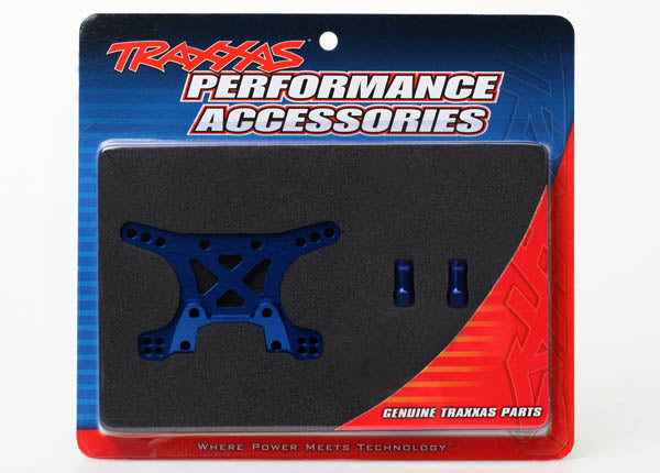 TRAXXAS Shock Tower Front Blue 7075-T6 Aluminium - 6440