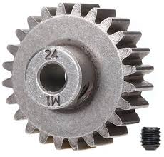 TRAXXAS 24T 1mmP 5mmS Pinion Gear - 6496X