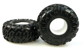 HBX Off Road Truck Tyre & Foam suit HBX Massive 2pcs - HBX-6598-P005