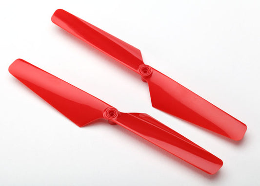 TRAXXAS Rotor Blade Set Red 1xCW 1xCCW - 6628